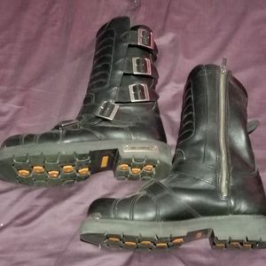 Harley Davidson men's 4 buckle boots